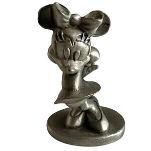 Hudson Pewter Walt Disney #3989 Minnie Mouse Figurine 1.75"
